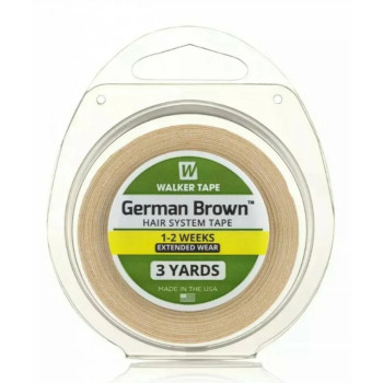 TAPE IN Ragasztócsíkos  szallag hajhosszabításhóz GERMAN BROWN 275cm