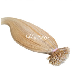 Keratinos emberi póthaj U-Tip hőillesztéshez BALAYAGE  50cm