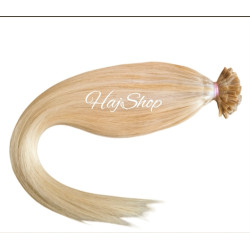 Keratinos emberi póthaj U-Tip hőillesztéshez BALAYAGE  50cm
