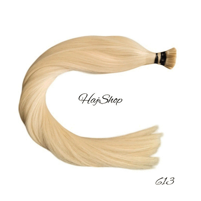 PRÉMIUM EMBERI KERATINOS I-TIP PÓTHAJ MIKRÓGYŰRŰZÉSHEZ PLATINASZŐKE 70CM PRÉMIUM EMBERI KERATINOS I-TIP PÓTHAJ MIKRÓGYŰRŰZÉSHEZ PLATINASZŐKE 70CM