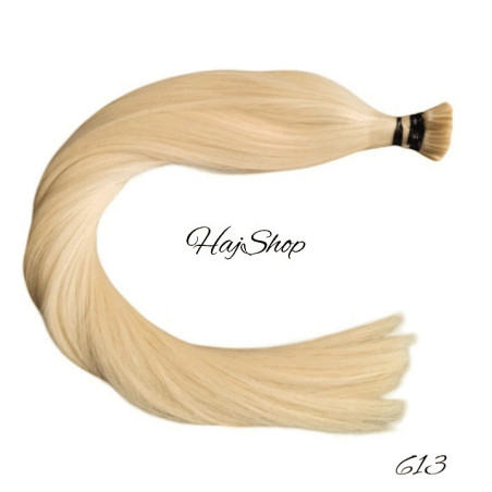 PRÉMIUM KERATINOS TINCSES MIKRÓGYŰRŰZÉSHEZ EMBERI PLATINASZŐKE 60CM