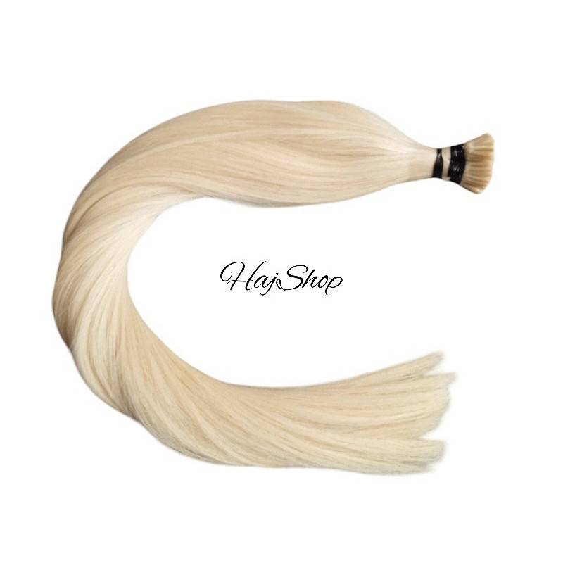 keratinos tincses mikrógyűrűzéshez hamvasplatinaszőke 50cm keratinos tincses mikrógyűrűzéshez hamvasplatinaszőke 50cm