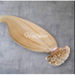 Keratinos emberi póthaj U-TIP  hőillesztéshez, BALAYAGE  SZÍN  60cm