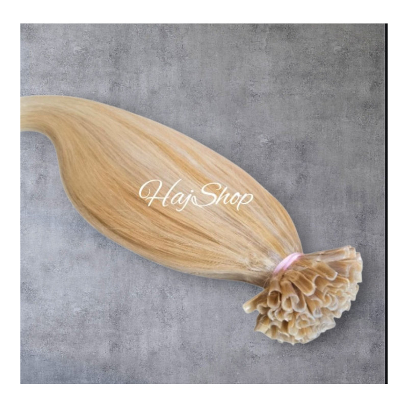 Keratinos emberi póthaj U-TIP  hőillesztéshez, BALAYAGE  SZÍN  60cm Keratinos emberi póthaj U-TIP  hőillesztéshez, BALAYAGE  SZÍN  60cm