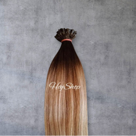 Keratinos U-TIP póthaj hőillesztéshez, BALAYA OMBRE  60cm