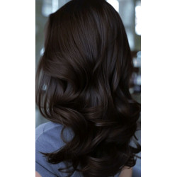 PRÉMIUM Tresszelt 100% emberi póthaj,természetes fekete 50cm 50gr