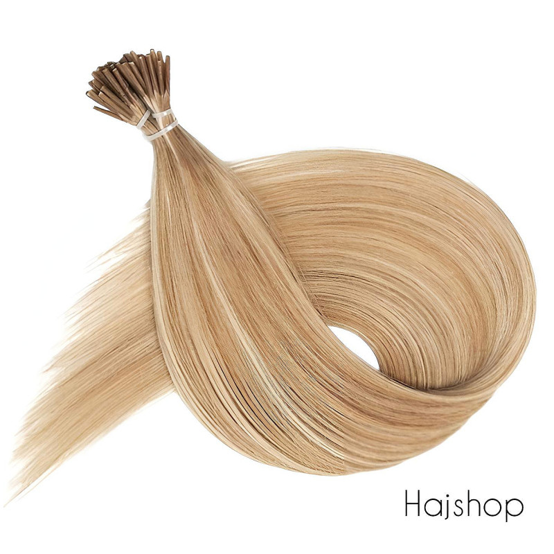 Keratinos emberi  póthaj I-TIP mikrogyűrűzéshez, BALAYAGE  50cm